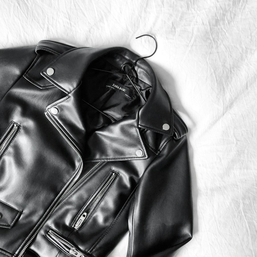 Faux Leather Biker Jacket